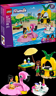 LEGO® Friends 42658 Zábava u bazénu s jednorožcem a plameňákem