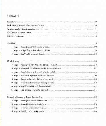 Náhled Severní stezka - Českem od západu k východu