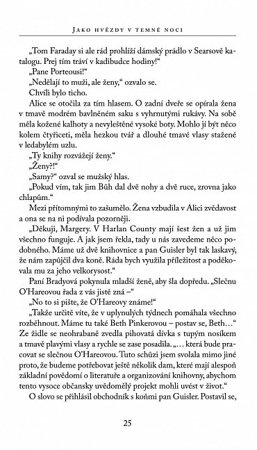 Náhled Jako hvězdy v temné noci, 1.  vydání