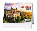 Slovensko 2026 - stolní kalendář