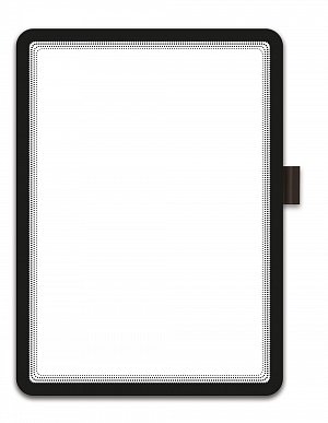 djois Magneto Memo - samolepicí rámeček, A4, černý, 1 ks