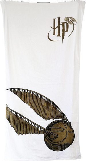 Harry Potter Osuška 75x150 cm - Zlatonka