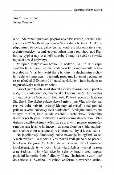 Náhled Tajemství pražských klášterů - Hrad a Hradčany, 1.  vydání