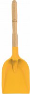 Androni Lopata s dřevěnou násadou - délka 34 cm, žlutá
