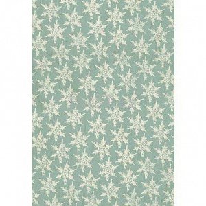 DecoMaché papír 27 g vločky 26 x 37.5 cm