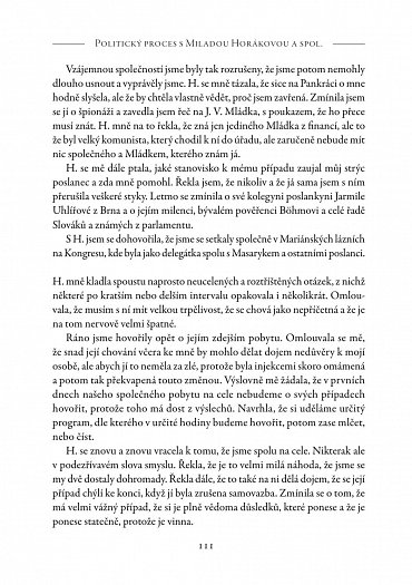 Náhled Politický proces s Miladou Horákovou a spol. - Komentované dokumenty