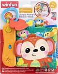 Senzorická knížka zvířátka z džungle