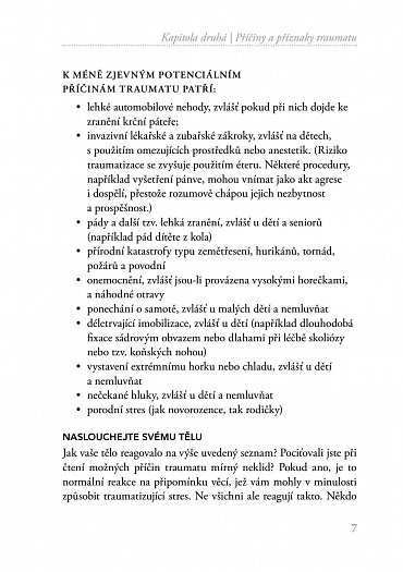 Náhled Léčba traumatu - Program probuzení moudrosti těla