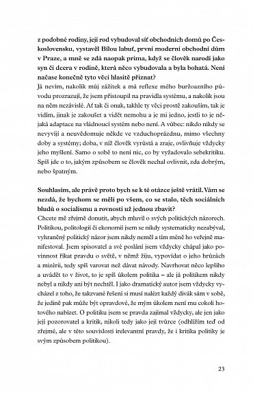 Náhled Dálkový výslech: rozhovor s Karlem Hvížďalou/Václav Havel