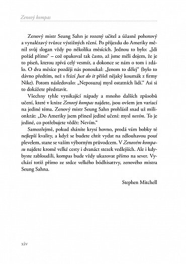 Náhled Zenový kompas