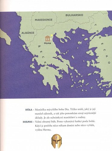 Náhled Staré řecké báje a pověsti pro děti