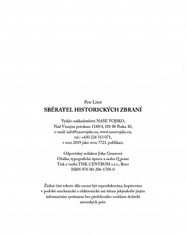 Náhled Sběratel historických palných zbraní - Nábojové zadovky a revolvery