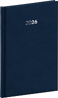 Diář 2026: Balakon - tmavěmodrý, týdenní, 15 x 21 cm