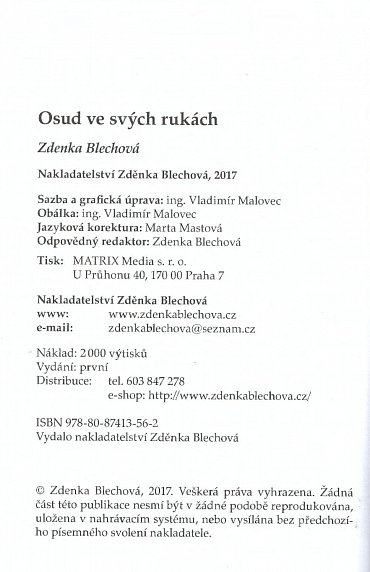 Náhled Osud ve svých rukách