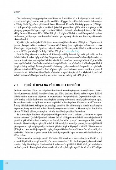 Náhled Opioidy - 2. přepracované a doplněné vydání