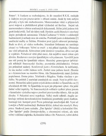 Náhled Deníky 1935-1939 - svazek 3