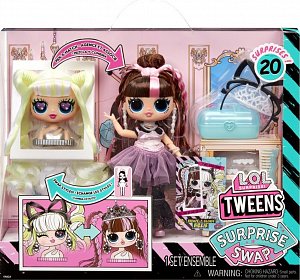 L.O.L. Surprise! Swap Tweens panenka a mini Tweens česací hlava - Billie