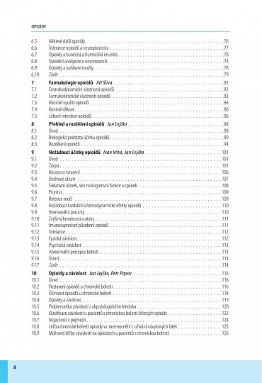 Náhled Opioidy - 2. přepracované a doplněné vydání