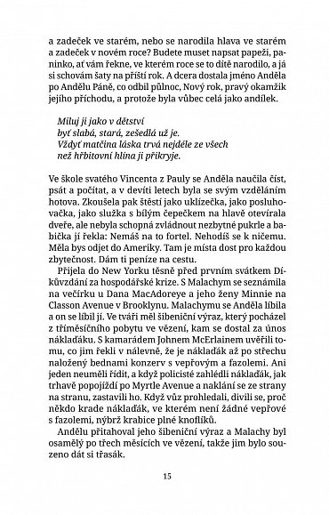Náhled Andělin popel, 3.  vydání