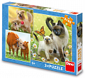 Puzzle Rodinka 3x55 dílků