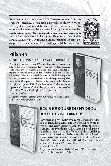 Náhled Moje válečná Odyssea - Vzpomínky legionáře Vladimíra Vaňka