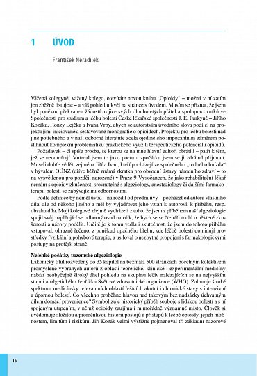 Náhled Opioidy - 2. přepracované a doplněné vydání