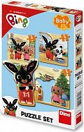 Puzzle Bing a kamarádi 3-5 dílků (baby)