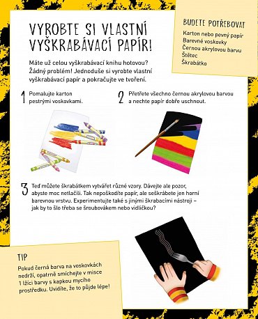 Náhled Vyškrabávací obrázky pro děti: Zábavné dobrodružství