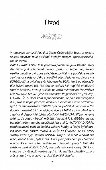 Náhled Slavní Češi a jejich blízcí