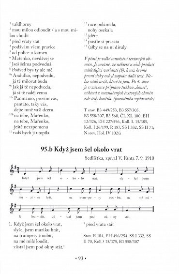 Náhled Lidové písně z Podještědí