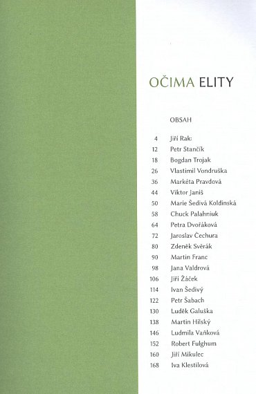 Náhled Očima elity - Historie, jazyk a literatura
