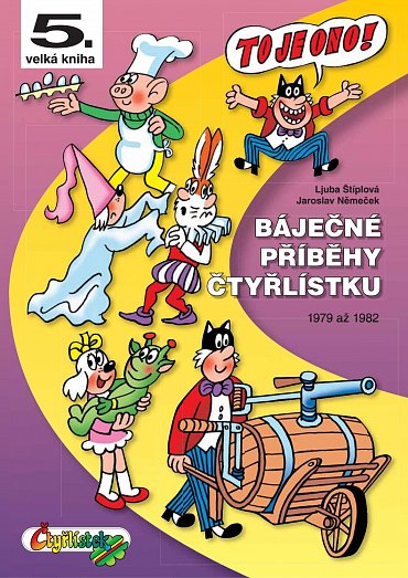 Náhled Báječné příběhy Čtyřlístku 1979 - 1982 / 5. velká kniha