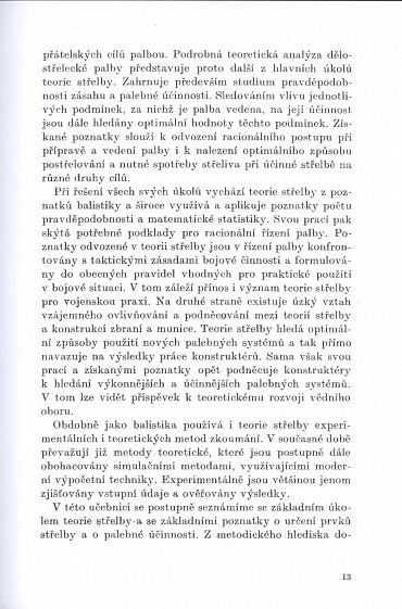 Náhled Vnější balistika a teorie střelby