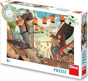 Puzzle Najdi 10 předmětů - Přístav 300 dílků XL