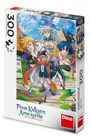 Puzzle Anime: Seven Deadly Sins - Partička 300 XL dílků