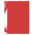 Office Products katalogová kniha, A4, PP, 40 kapes, červená