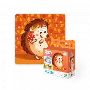 Dodo Puzzle s omalovánkou - Ježek 16 dílků
