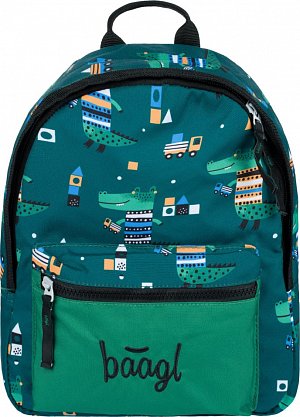 BAAGL Předškolní batoh Krokodýl
