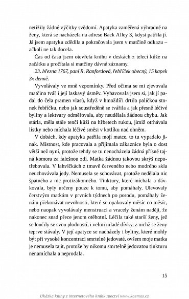 Náhled Zmizelá apatykářka