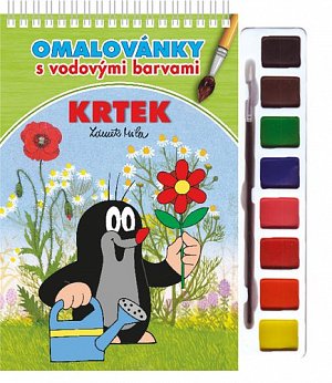 Krtek 3 - Omalovánky s vodovými barvami