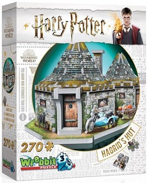 Puzzle 3D Harry Potter: Hagridův domek 270 dílků