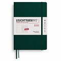 Weekly Planner & Notebook 2026 Medium (A5) Forest Green