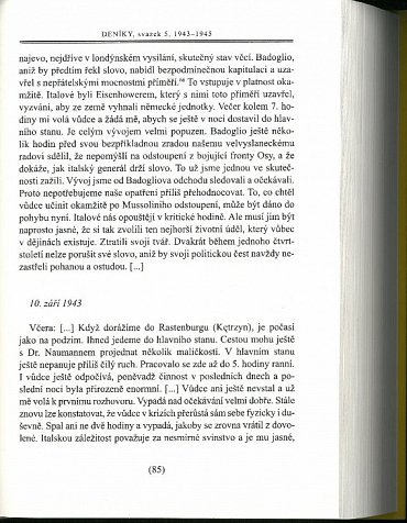 Náhled Deníky 1943-1945 - svazek 5
