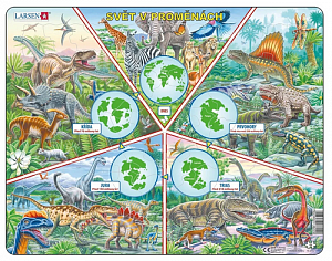 Puzzle Svět v proměnách 100 dílků