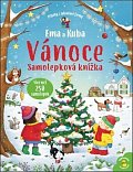 Ema a Kuba Vánoce - Samolepková knížka