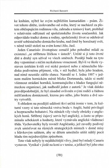 Náhled Šéf Hitlerovy špionáže - Záhada Wilhelma Canarise