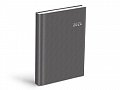 Diář 2026 D801 PVC dark gray