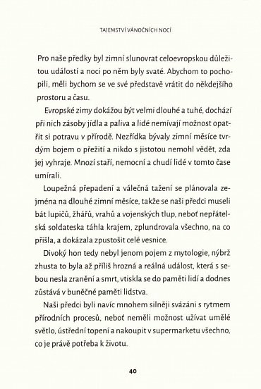 Náhled Tajemství vánočních nocí - Průvodce dvanácti svatými nocemi