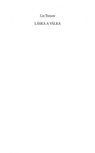 Náhled Láska a válka