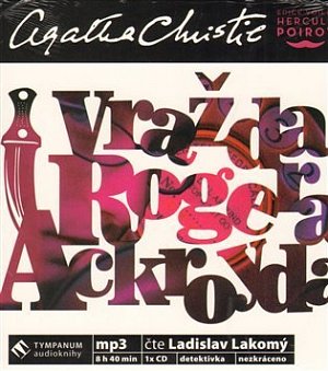 Vražda Rogera Ackroyda - 1CDmp3 (čte Ladislav lakomý)